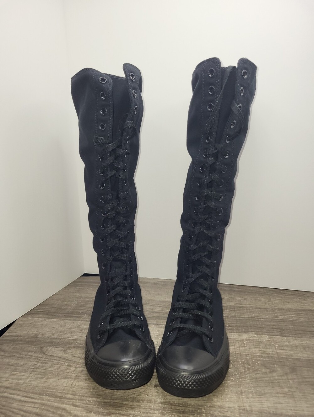 Converse Boots Chuck Taylor Knee High Zip All-Star A12325C Women's Size 8 New - Picture 4 of 8